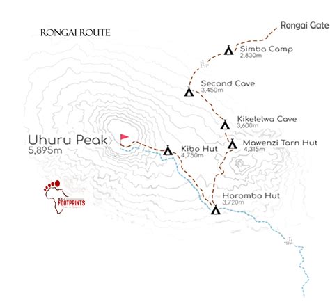 Rongai Route Days Kili Footprints