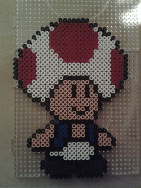 Toad Hama Beads By Anja Rattasepp Hama Beads Mario Perler Beads Hama Beads Design Hama Beads