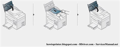 How To Clear Paper Jams Of Samsung Scx 3400 Scx 3405w Scx 3405fscx 3405fw