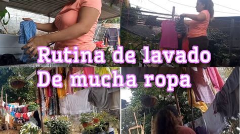 Mi Rutina De Lavado Lavando Mucha Ropa Motivate Dayelis Naybeth