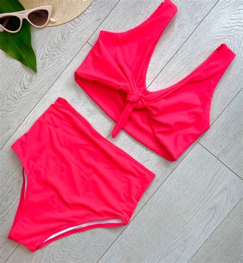 Vintage Swim Suit Bikini Two Piece Swim Wear Bathing Suit Etsy