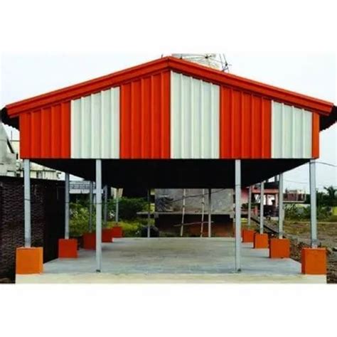 Modular Mild Steel Prefabricated Industrial Shed At Rs 300 Square Feet