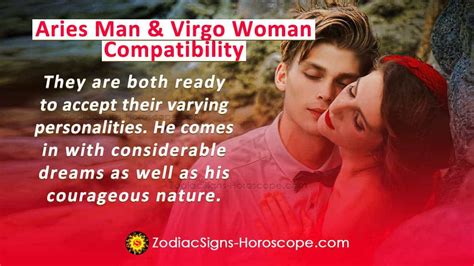 Aries Man And Virgo Woman Compatibility In Love And Intimacy