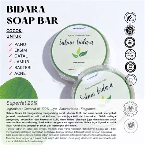 Jual Sabun Bidara Soap Bar Eksim Eczima Gatal Kulit And Mengangkat Sel