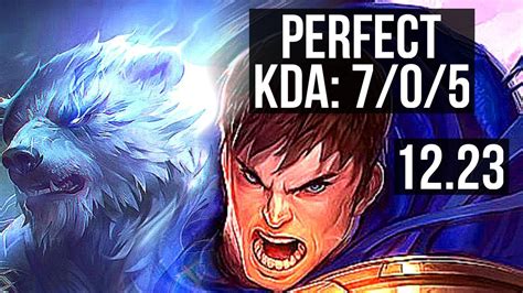 Voli Vs Garen Top Godlike Kr Diamond Youtube