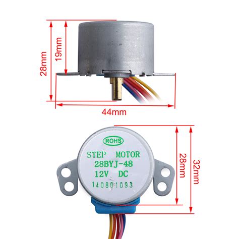 Mini Decelerate Stepper Motor Gear Stepper Motor Dc V Phase Step