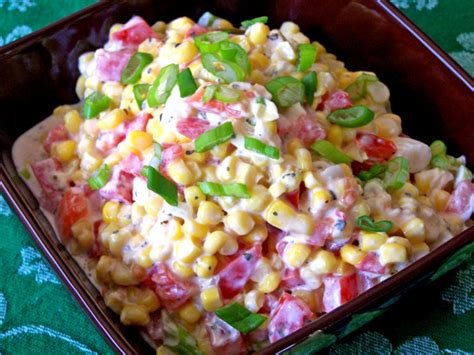 Creamy Corn Salad – Free Recipe Network