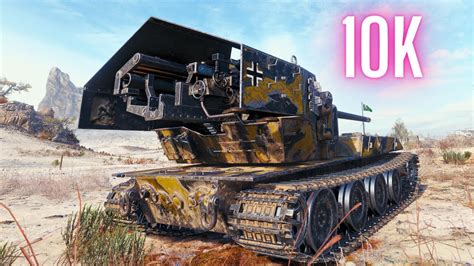 World of Tanks 3x Waffenträger auf E 100 10K Damage 9 Kills 10K dmg