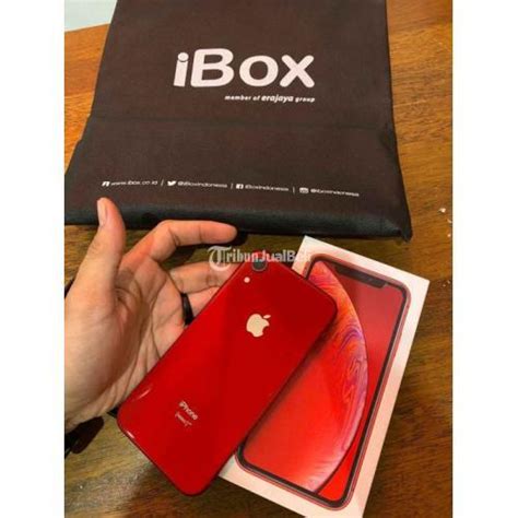 Hp Iphone Xr Gb Red Fullset Ex Ibox Bekas Original Harga Nego Di