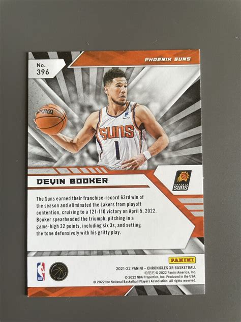 2021 22 Panini Chronicles XR Pink Devin Booker Phoenix Suns 396 EBay