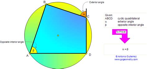 Geometry Problem 71. Cyclic Quadrilateral, Angles