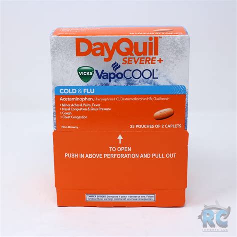 Dayquil Severe Vapocool Rc Imports Llc