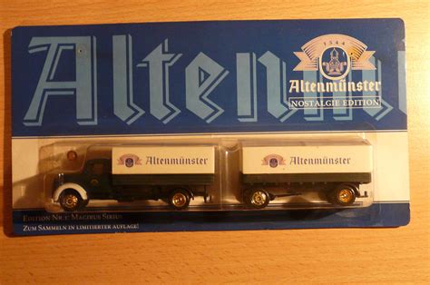 Modell Lkw Bier Truck Bierlaster Oldtimer Magirus Sirius Altenm Nster