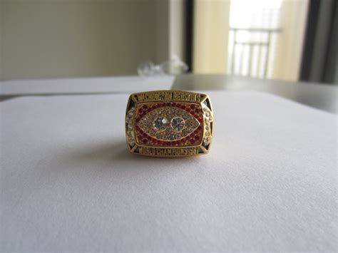 REPLICA 1987 Super bowl XXII CHAMPIONSHIP RING Washington Redskins MVP ...