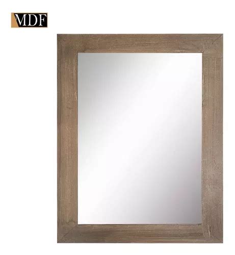 Espelho Moldura Multiuso X Mdf Madeira Decorada Cor Da Moldura