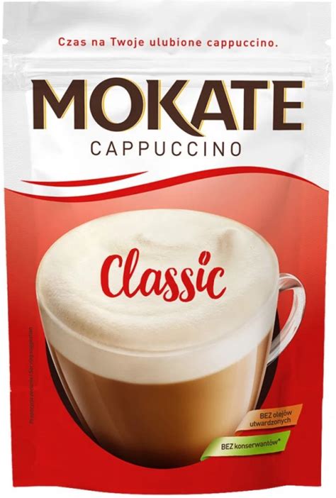 Kawa Rozpuszczalna Mokate Cappuccino Classic G Atrakcyjna Cena