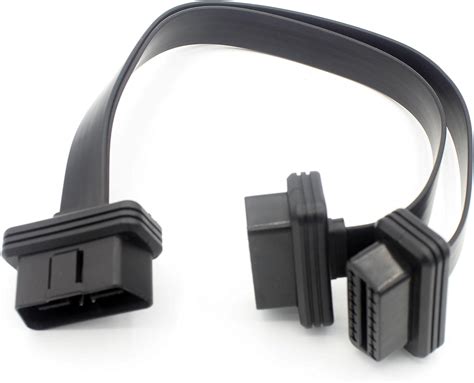 LoongGate OBD II Splitter Y Cable 1 Male To 2 Female OBD2 Car