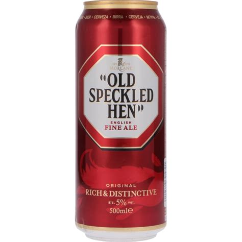 Old Speckled Hen Ale 50cl Beer Beer And Cider Drinks Products