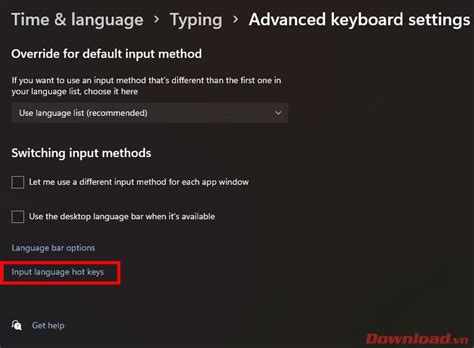 Instructions For Installing Keyboard Shortcuts To Switch Input