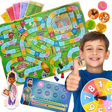 Jogos De Tabuleiro 8 Anos - Jogo De Tabuleiro De Mesa Infantil Partiu Presente 7 8 Anos ...