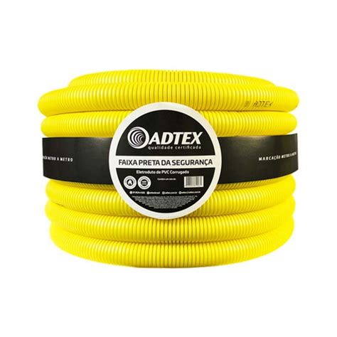 Conduíte Corrugado Adtex Amarelo B 3 4 25MM