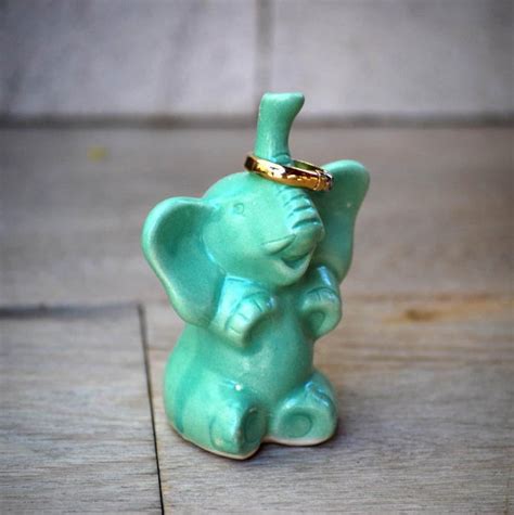 Ring Holder Elephant Ring Holder Jewelry Organizer Handmade Etsy