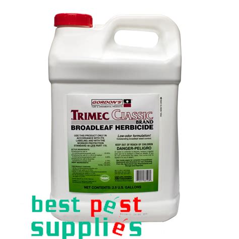 Gordons Trimec Classic Broadleaf Herbicide Case S X Gallon Jugs