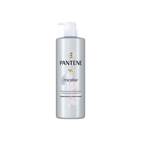 Buy Pantene Pro V Shampoo Micellar Detox Scalp Cleanse White Charcoal