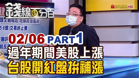 《環球晶併世創破局 將付逾15億交易終止費 過年期間美股上漲 台股開紅盤補漲可期》【錢線百分百】20220206 1│非凡財經新聞