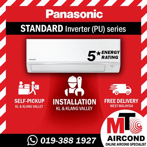 Mto Panasonic Standard Inverter Pu Series Hp To Hp Panasonic