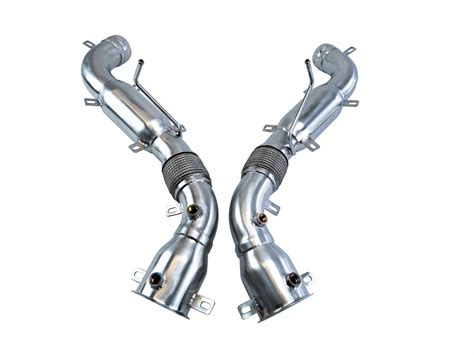 Bull X 75mm Downpipe Mit 200 Zellen ECE HJS Sportkat McLaren MP4 570S 3