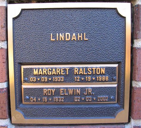 Margaret Jean Ralston Lindahl M Morial Find A Grave