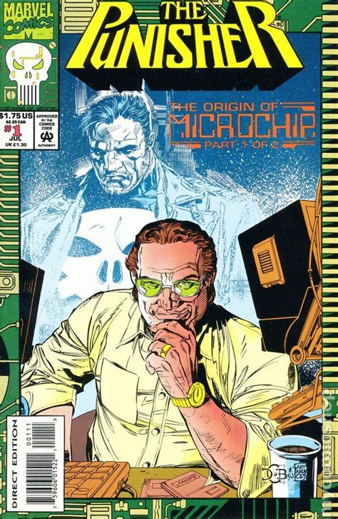 Punisher Origin of Microchip (1993) 1 | Marvel comic books, Punisher ...