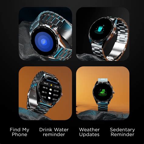 Silver Fire Boltt Invincible Plus Amoled Display Smartwatch At Rs