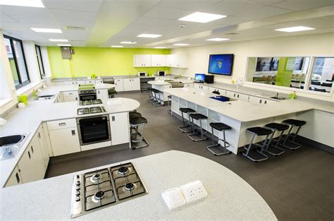 Practical Cooking Area At Southlands High School Constructed Using