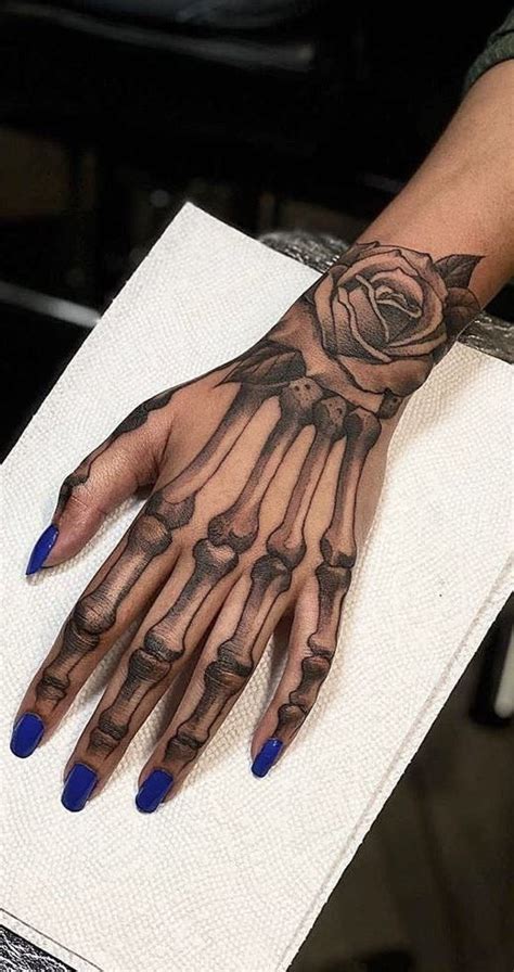 Rose Hand Tattoo Hand Tats Henna Designs Easy Henna Tattoo Designs