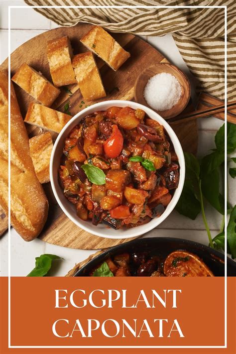 Caponata Recipe The Best Sicilian Eggplant Appetizer