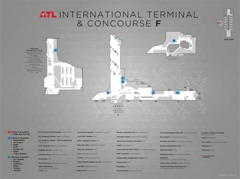 Atlanta Airport Terminal Map | Sexiz Pix