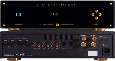 Electrocompaniet Eci Mkii Amplifier Review