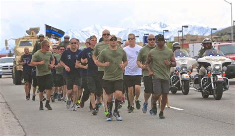 Running In Honor Of Fallen Law Enforcement In Carson City Serving