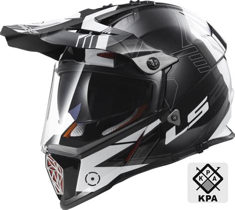 Helma na enduro se sluneční clonou LS2 MX436 PIONEER TRIGGER Black ...