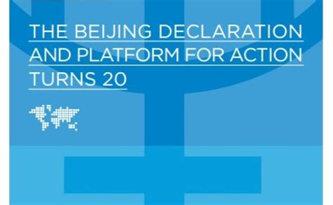 Summary Report: The Beijing Declaration and Platform for Action turns 20 | International ...