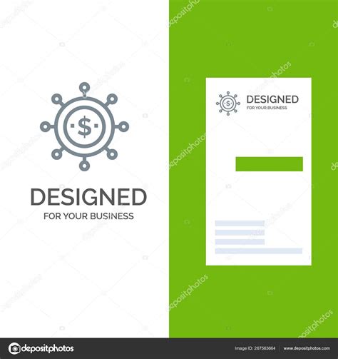 Business, Economics, Global, Modern Grey Logo Design and Busines Stock ...