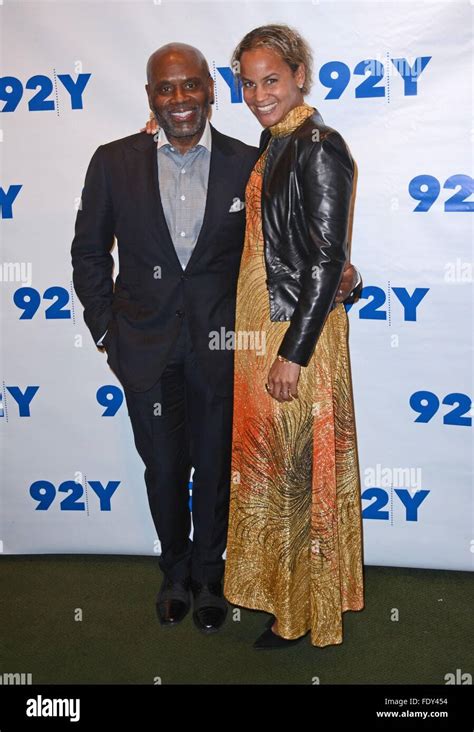 New York, NY, USA. 2nd Feb, 2016. L.A. Reid, wife Erica Holton in