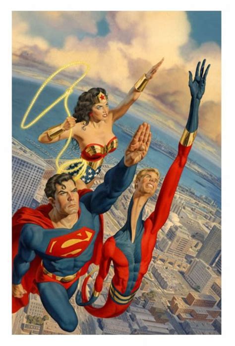 Hellyeahsupermanandwonderwoman Superman Wonder Woman Dc Comics Art