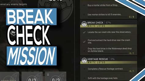 Call Of Duty Dmz Break Check Mission Guide Gamersheroes