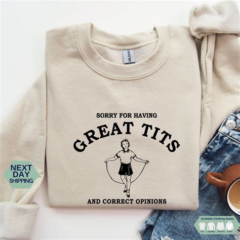Big Tits T Shirt Etsy