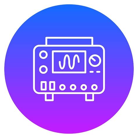 Premium Vector | Oscilloscope vector illustration