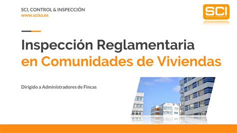 PDF en Comunidades de Viviendas Inspección Reglamentaria ensayos