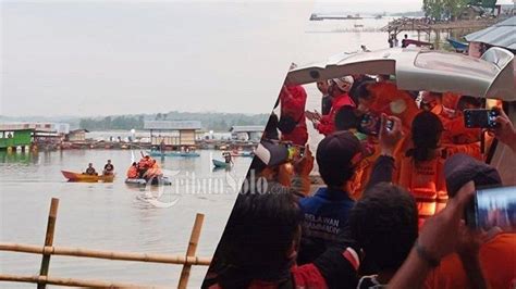 Korban Tewas Perahu Terbalik Waduk Kedung Ombo 7 Orang Tribunlampung